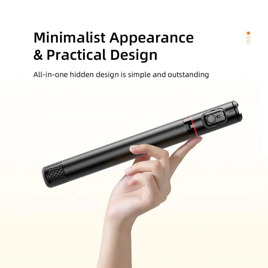 1.83M Selfie Stick Tripod for Vlogging, Aluminum Telescoping Smartphone Holder with Wireless BT Remote Control, Extendable Cellphone Tripod Cold Shoe Accessories, Adjustable Phone Content Creator Tool, Stocking Fillers Gift