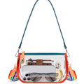 CLUCI Women's Clear Bags for Back to School - Small Clear Purse, Crossbody Bag, and Shoulder Bag for Concerts, Sports Events, and Festivals
